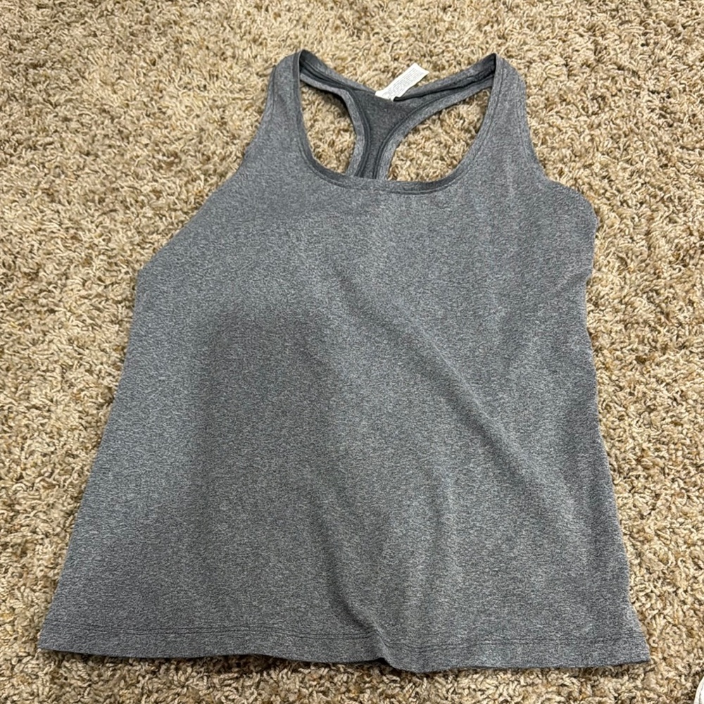 All in Motion Gray Tank Top